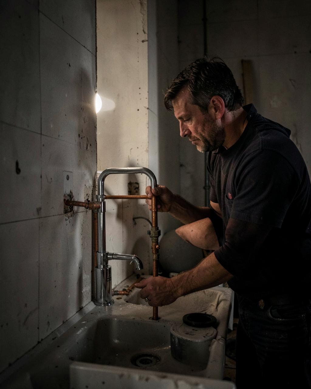 Repiping & Fixture Install
